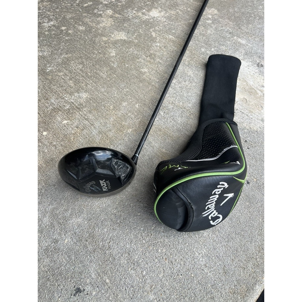 Callaway Razr Hawk 10.5° Draw Driver LEFT Handed W/ Cover - AS IS - READ